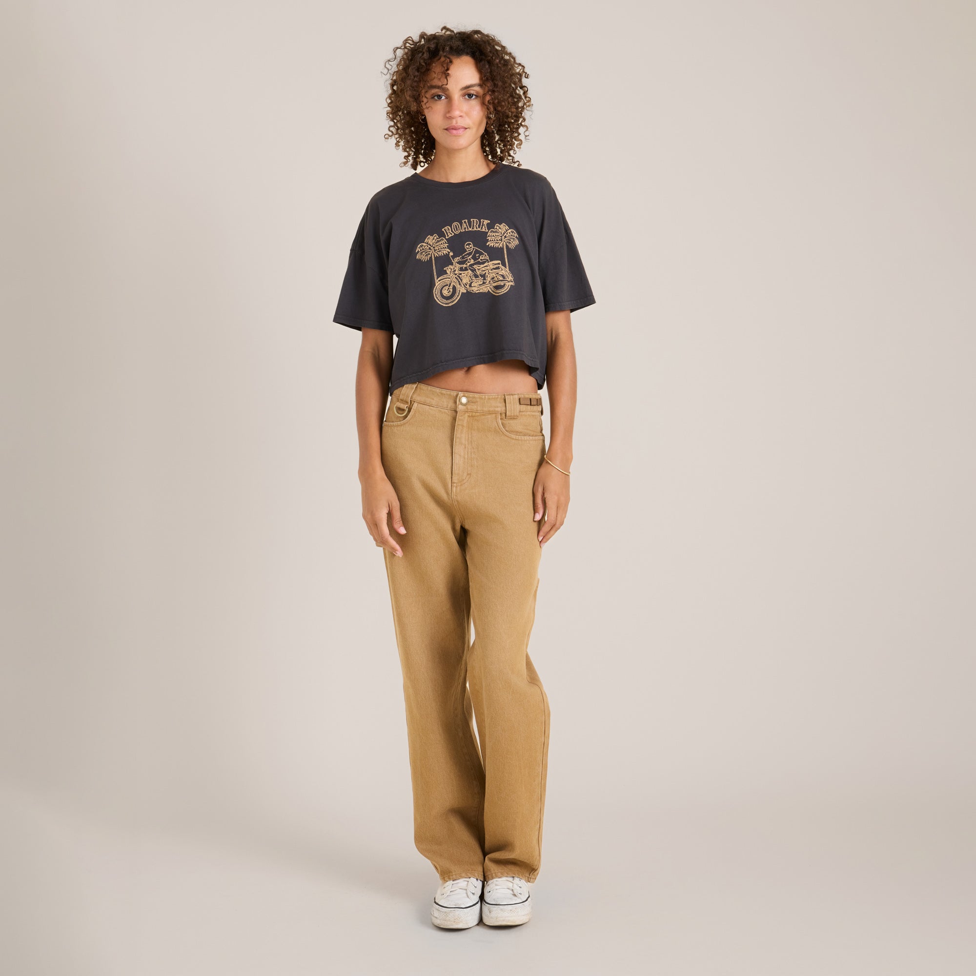 POLERA PREMIUM MOTO SKELE BOXY CROP