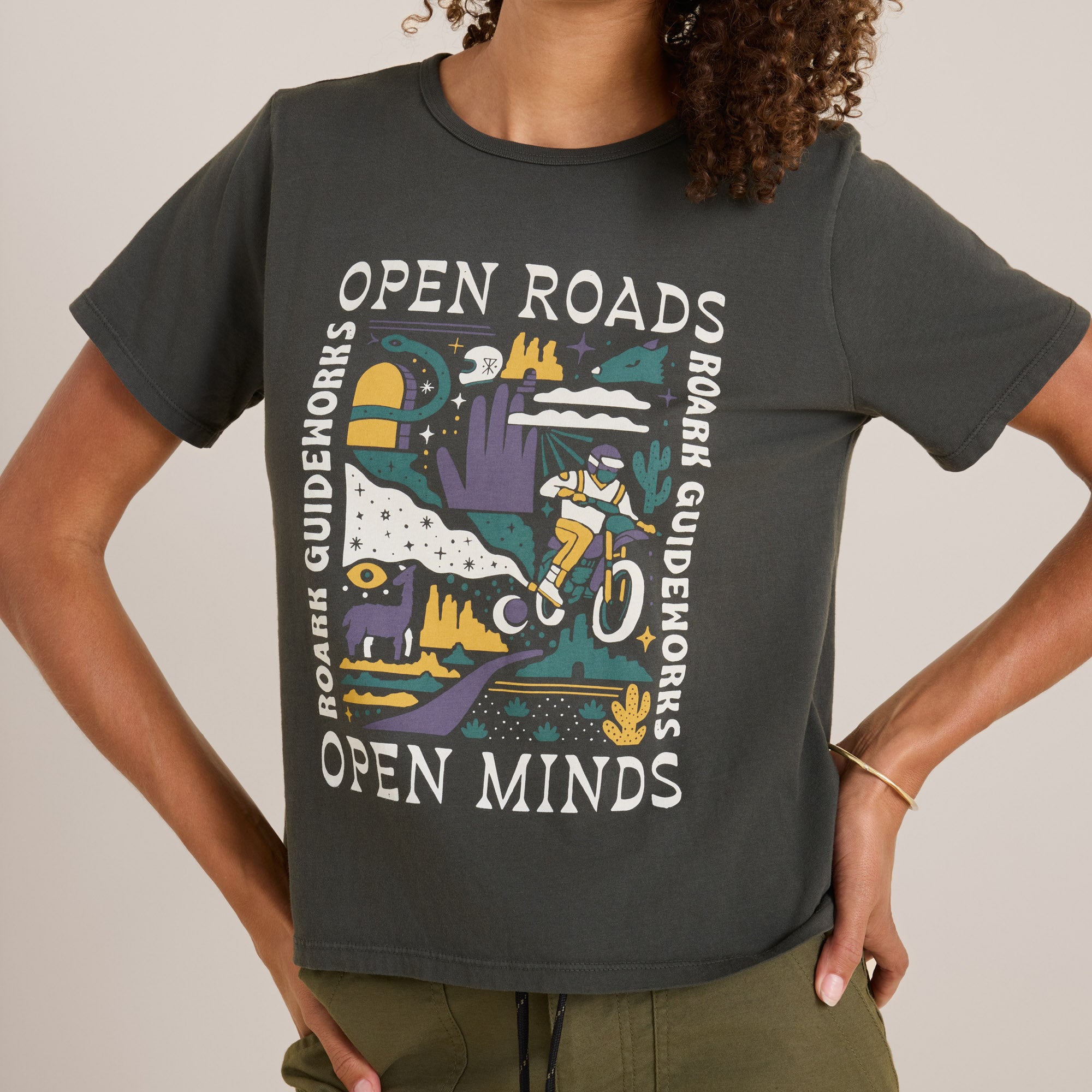 POLERA PREMIUM OPEN ROADS EVERYDAY