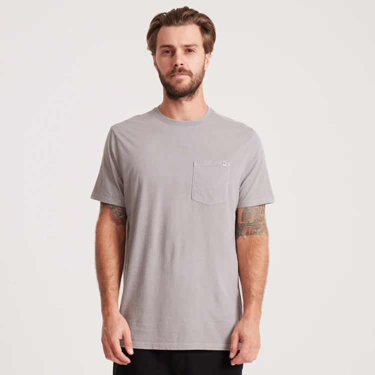POLERA PREMIUM MADE TO FADE WASHED GREY