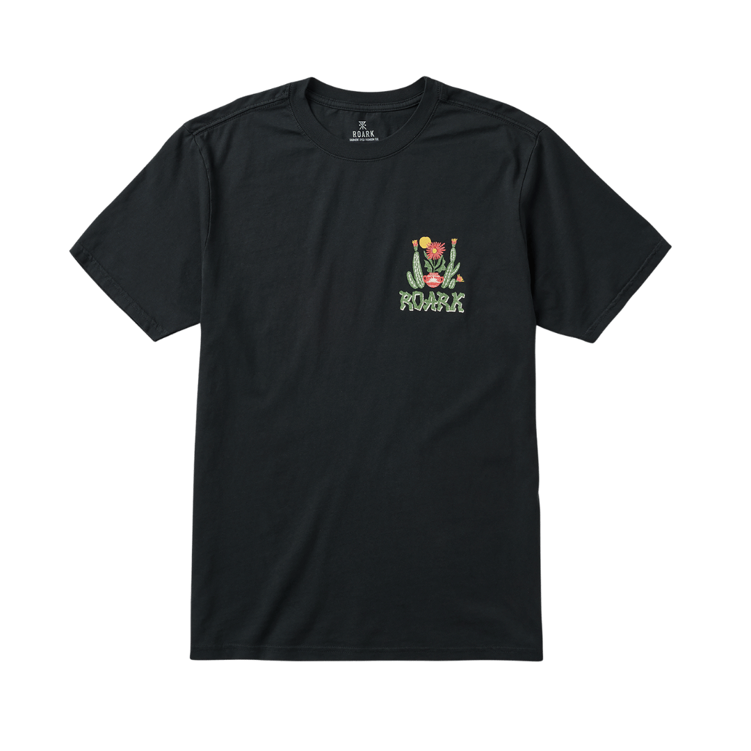 POLERA PREMIUM CACTUS GARDEN BLACK