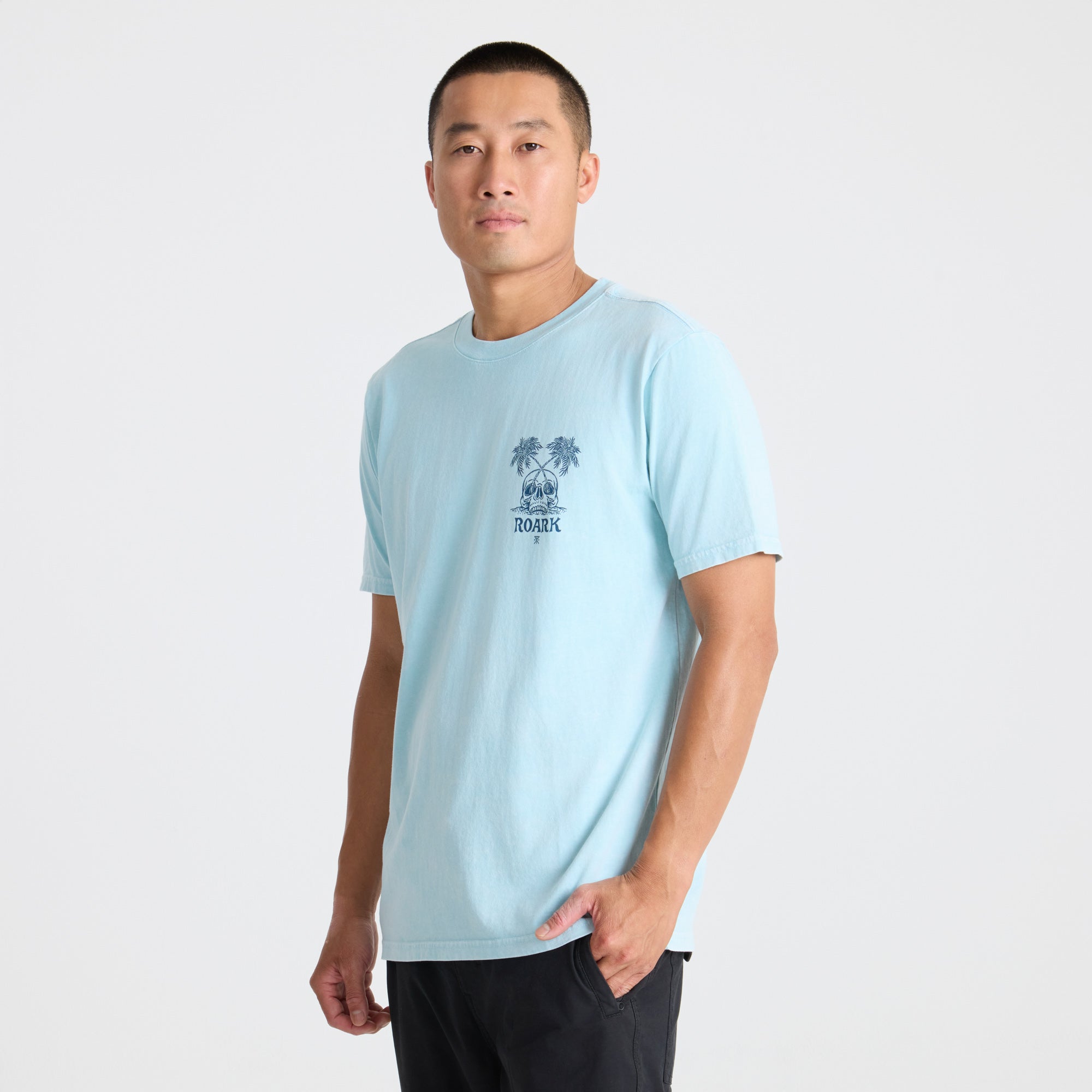 POLERA PREMIUM PERMANENT VACATION DUSTY BLUE