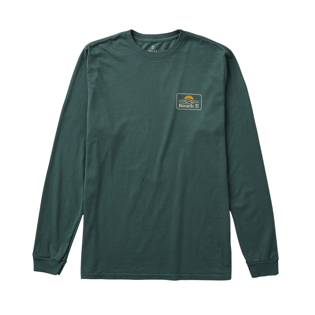POLERA PREMIUM EARTH & SEA MANGA LARGA GREEN