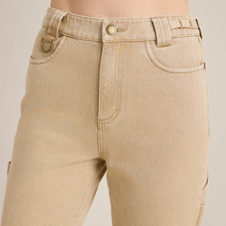 JEANS HWY MUJER TOASTED ALMOND