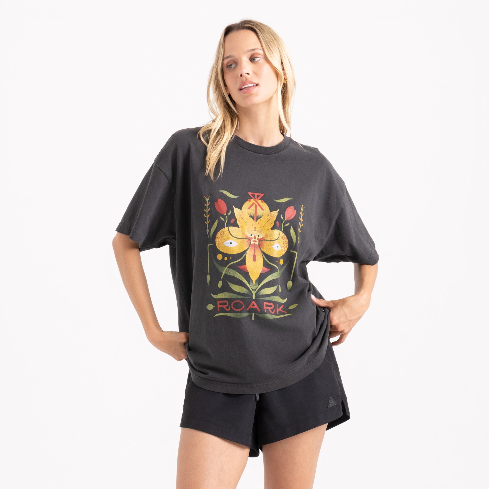 POLERA PREMIUM TOMÁS WILDFLOWER OVERSIZED