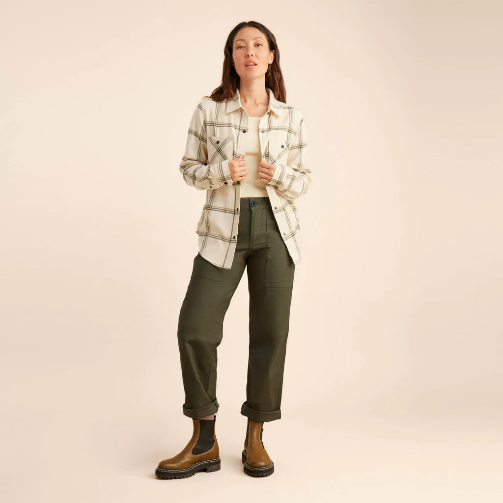 FRANELA ALPINE VINTAGE WHITE
