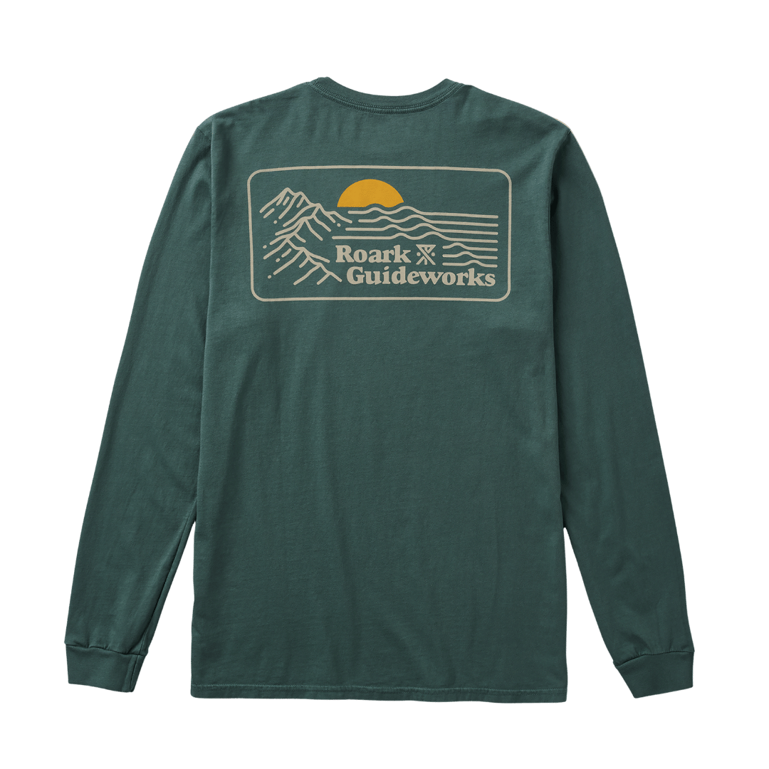 POLERA PREMIUM EARTH & SEA MANGA LARGA GREEN