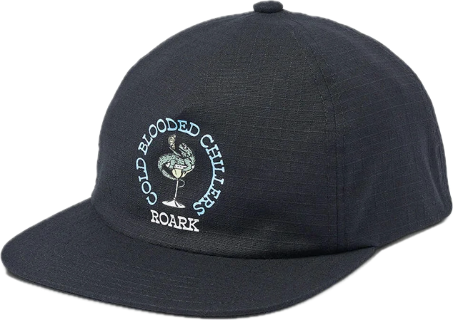 Jockey 5 panel color azul marino "Cold blooded chillers".