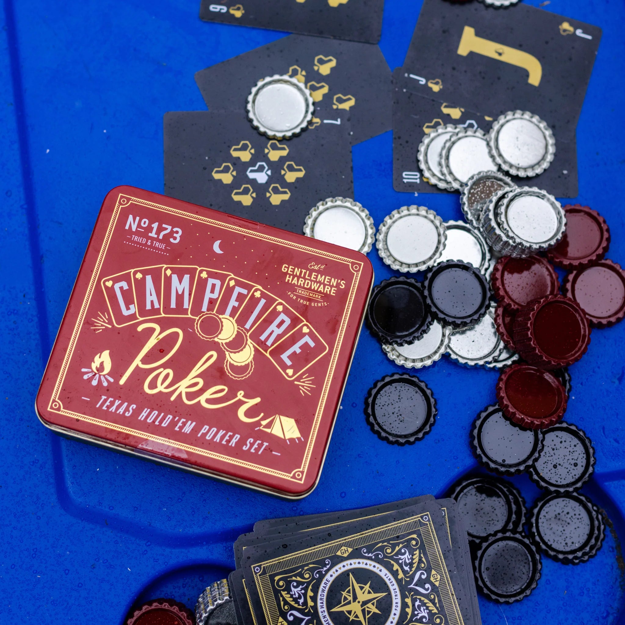 GENTLEMEN´S HARDWARE SET POKER CAMPFIRE