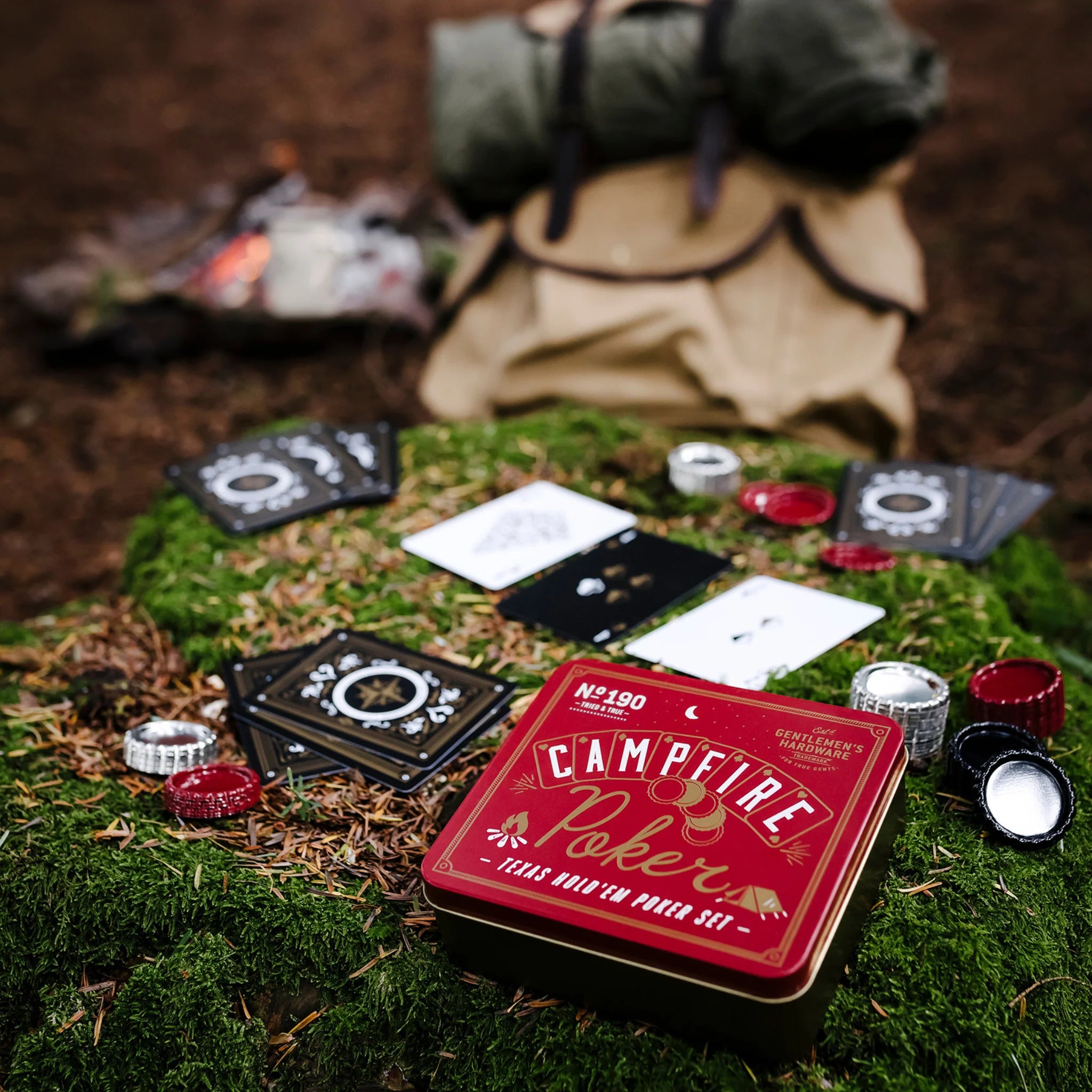 GENTLEMEN´S HARDWARE SET POKER CAMPFIRE