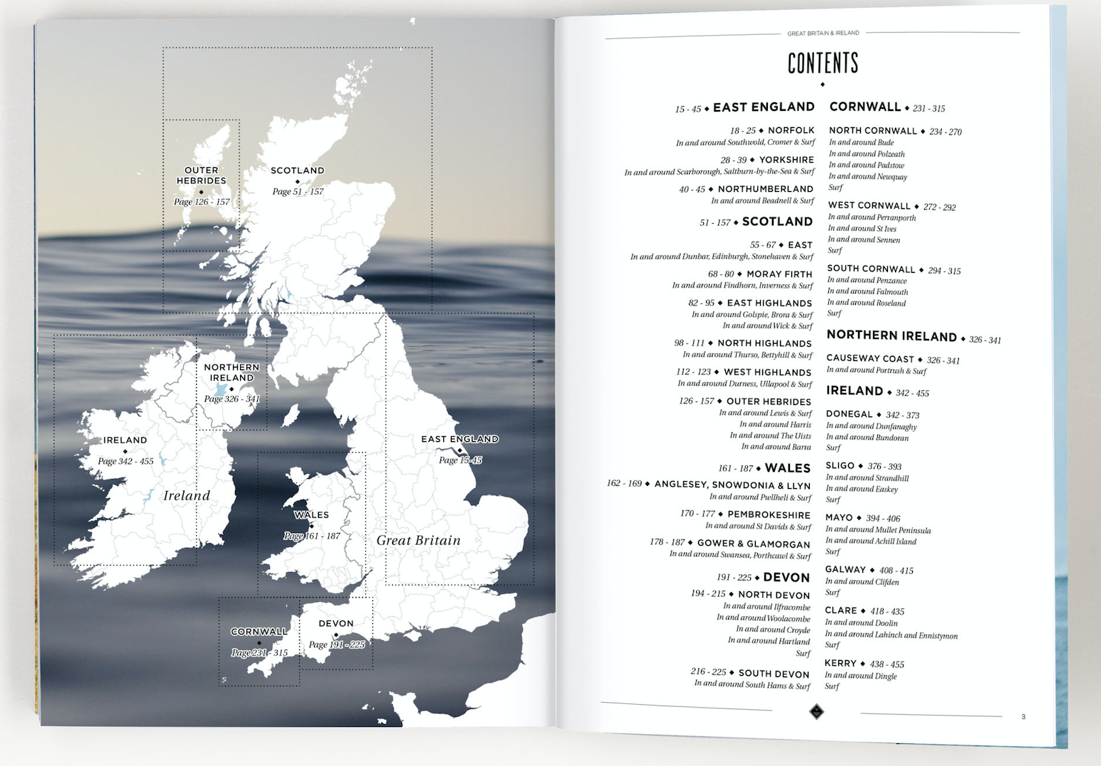 Muestra del Contenido Guia de Surf y Viajes Gran Bretaña e Irlanda