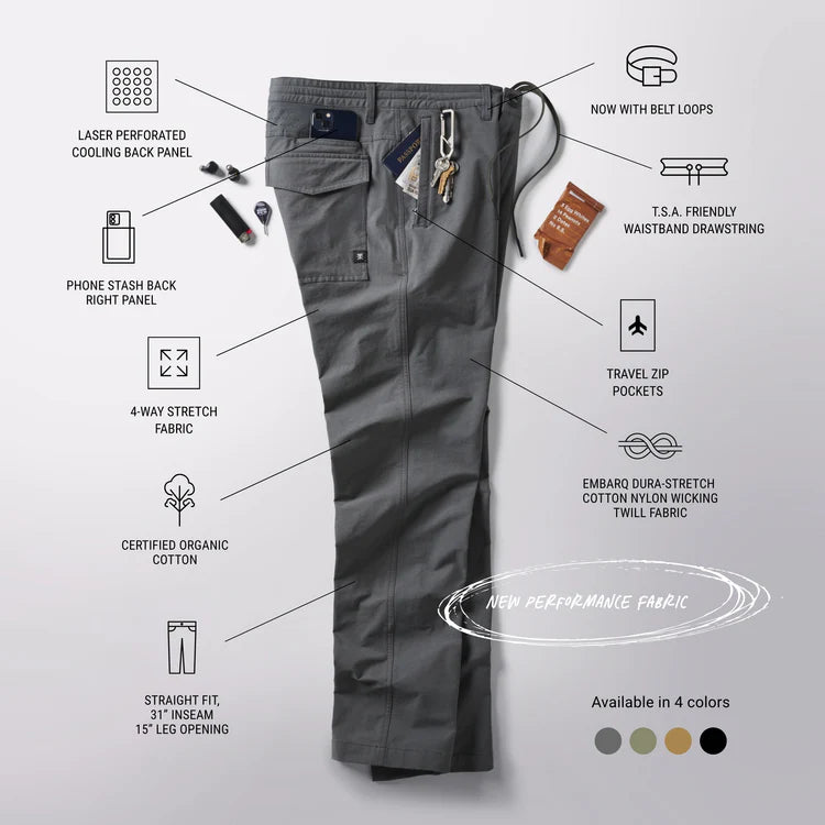 PANTALÓN LAYOVER PRO TRAVELER MILITARY