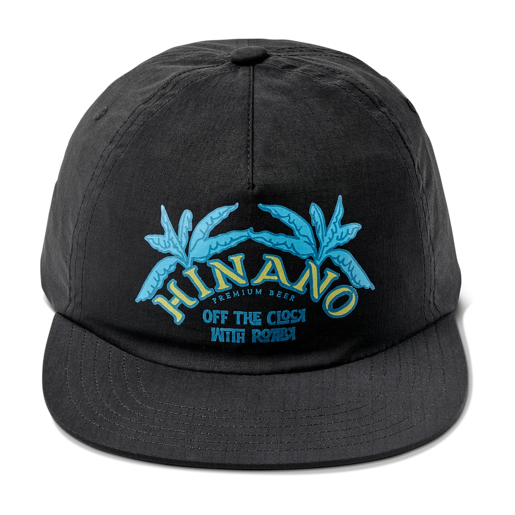 Jockey 5 panel color negro "Hinano".