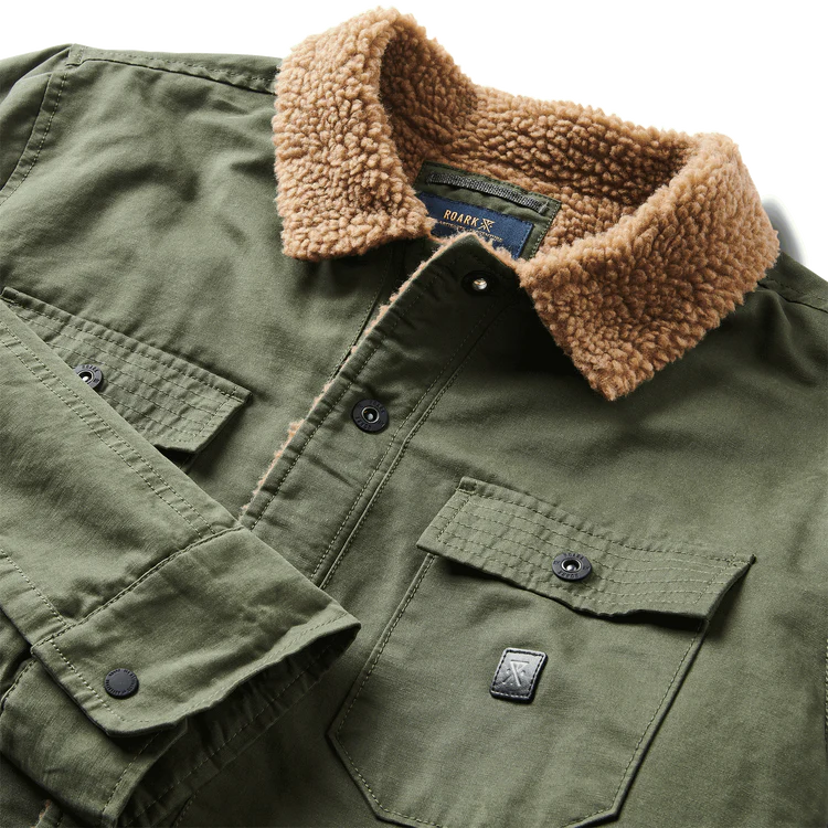 CHAQUETA HEBRIDES DARK MILITARY