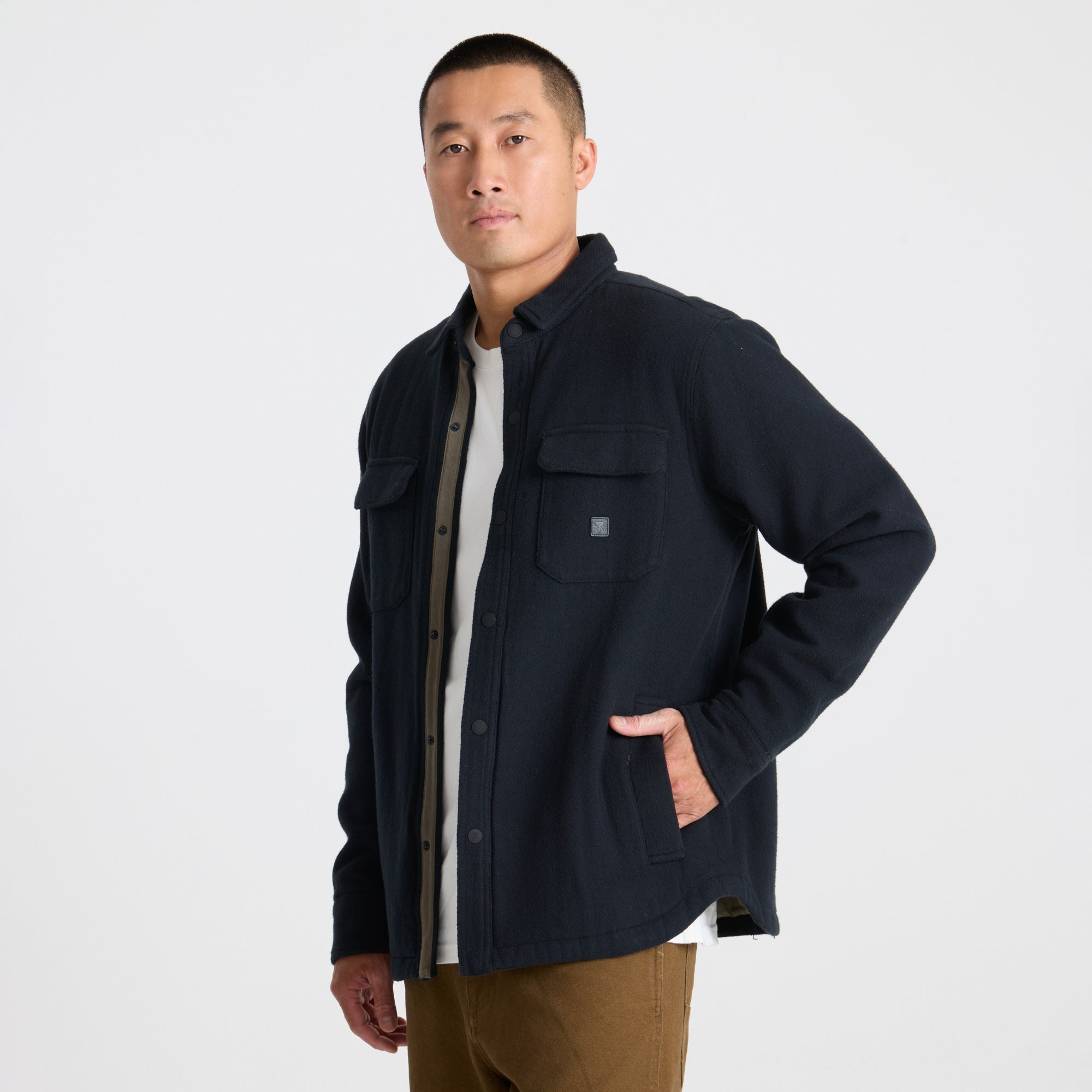 BACKWOODS OVERSHIRT BLACK