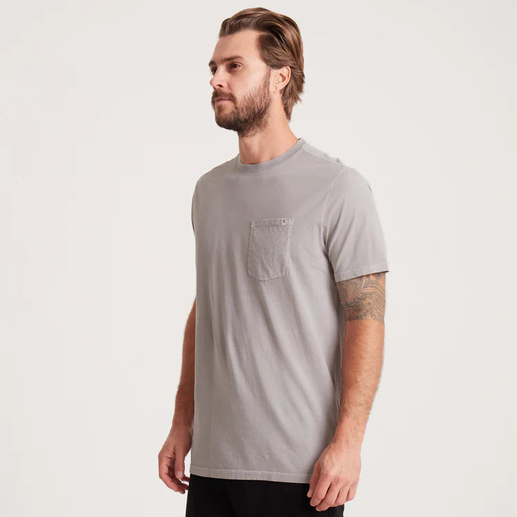 POLERA PREMIUM MADE TO FADE WASHED GREY