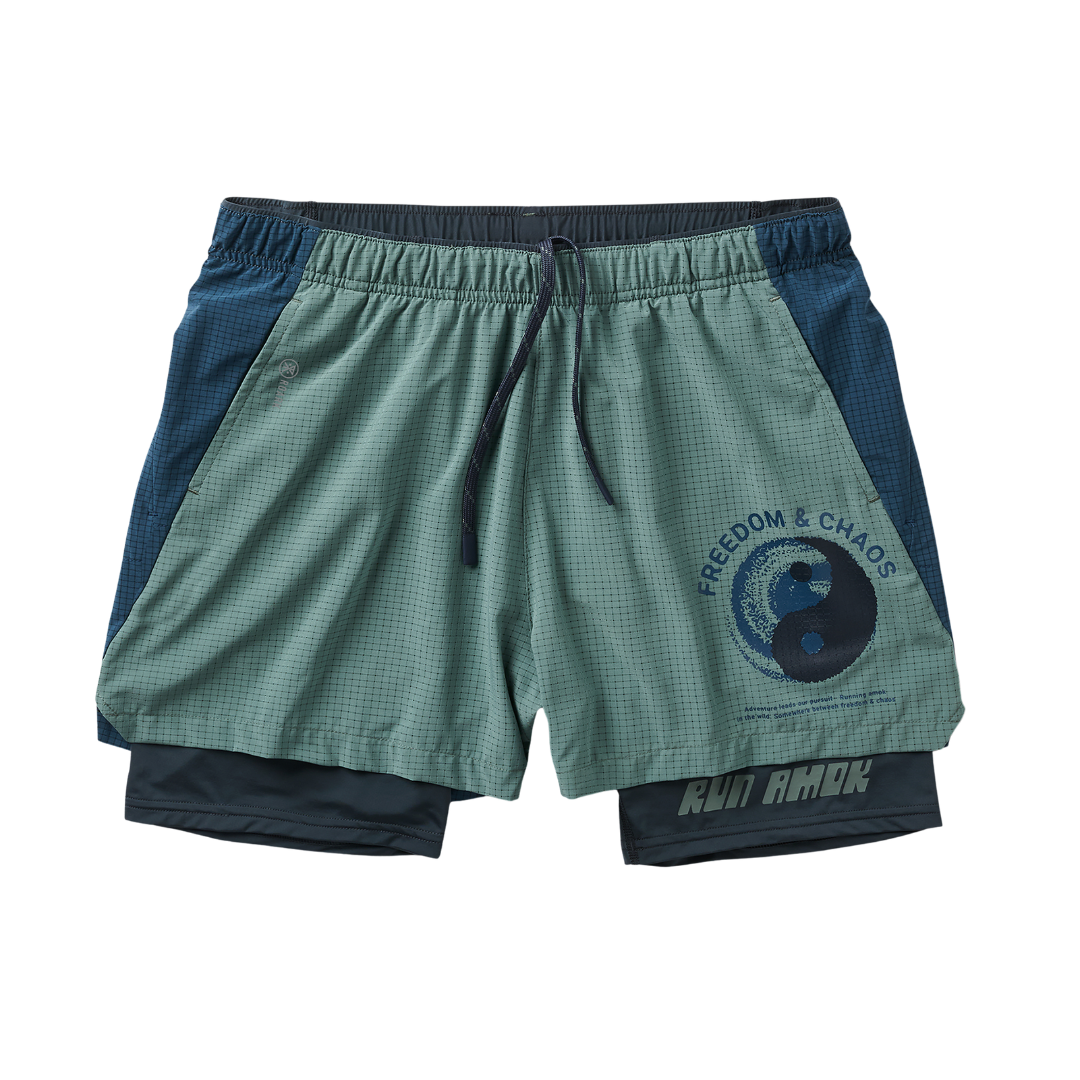 SHORT BOMMER 3.5" SLATE GREEN