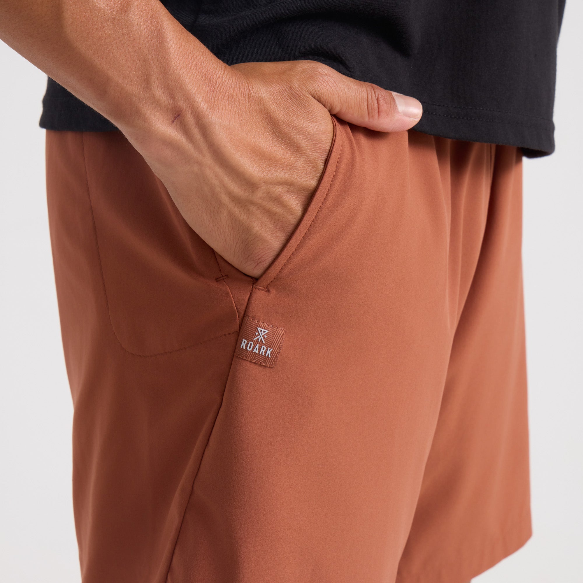 SHORT BOMMER 2.0 7" BURNT ORANGE