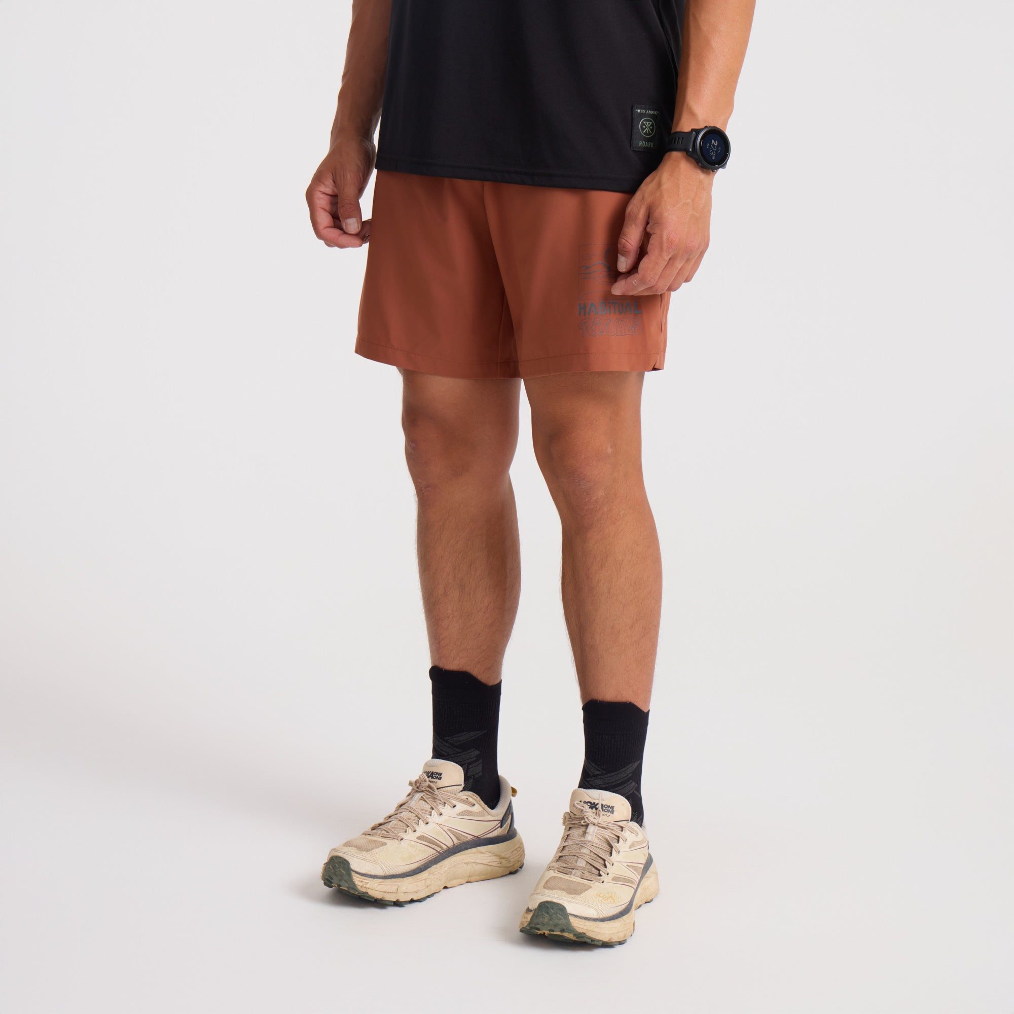 SHORT BOMMER 2.0 7" BURNT ORANGE