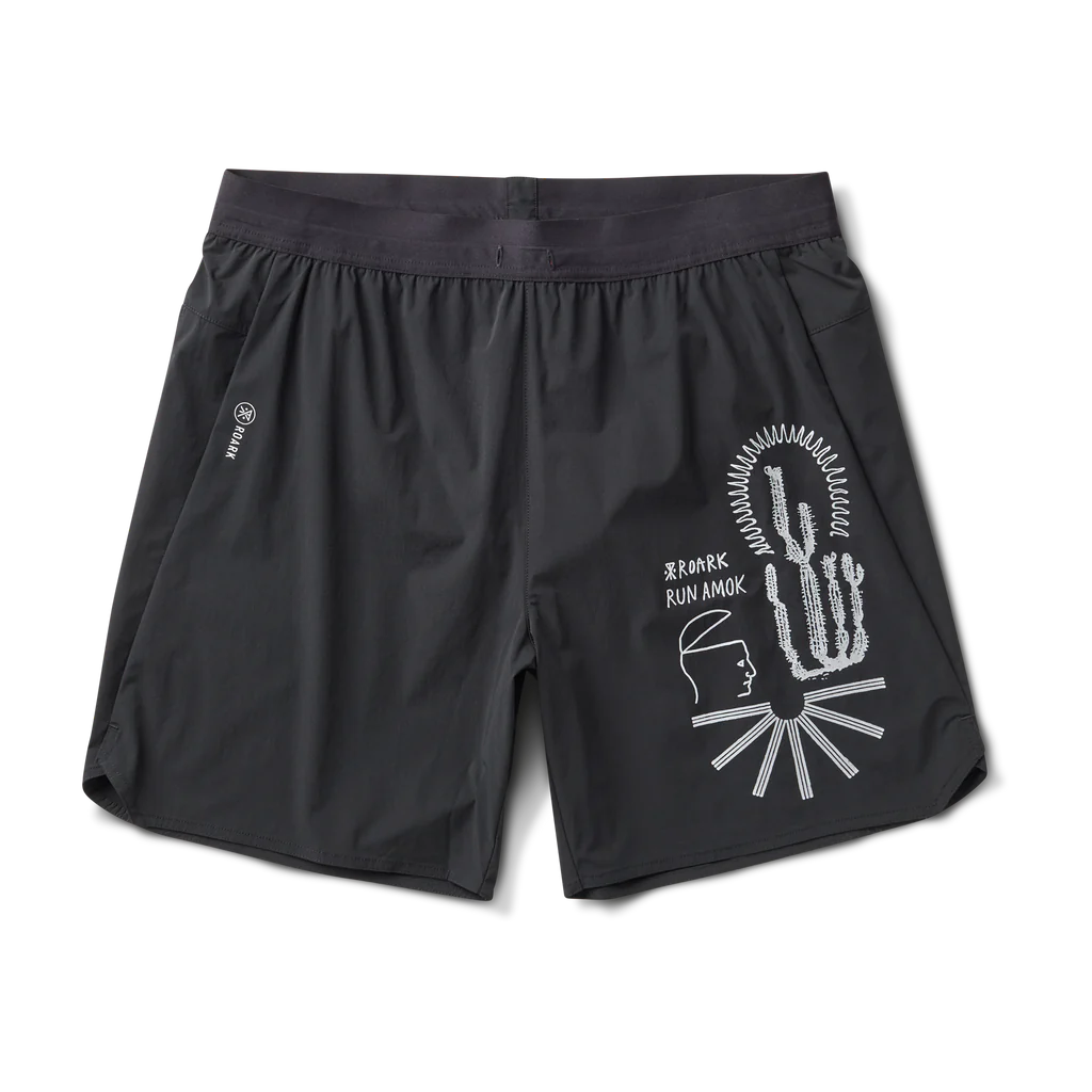 Short Alta 7 con diseño Run Amok.