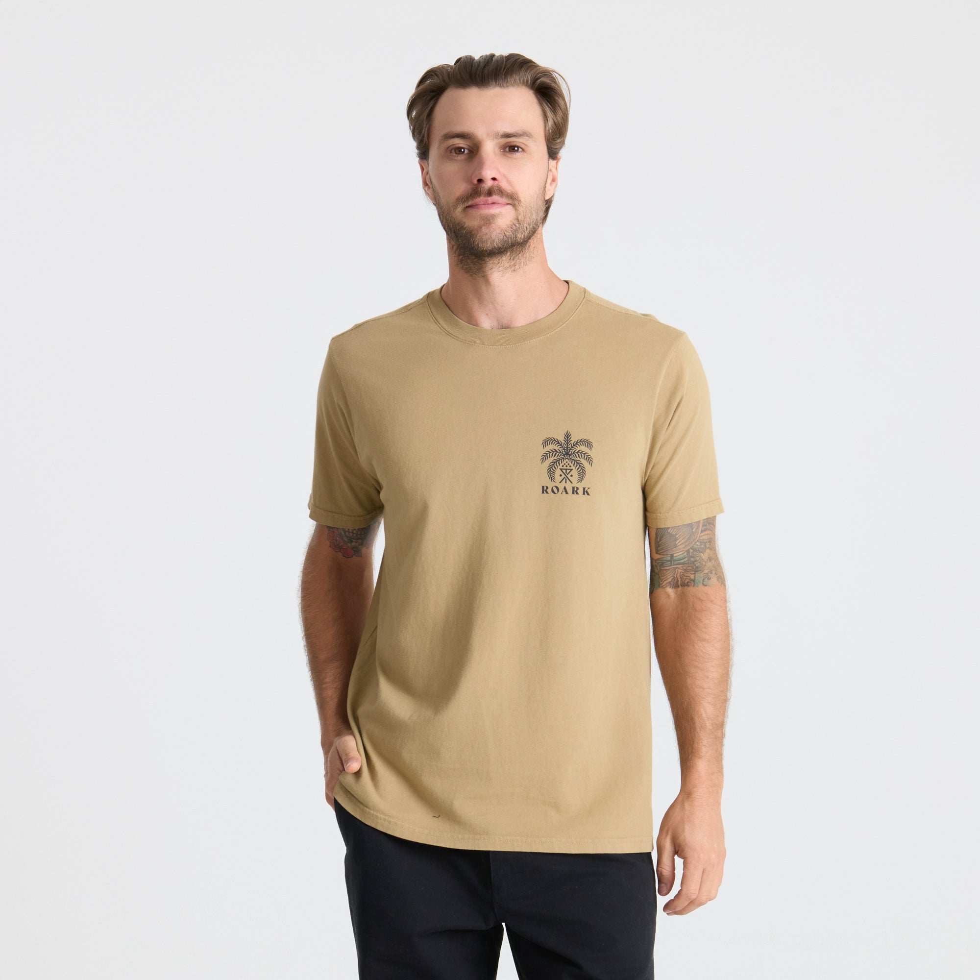 POLERA PREMIUM PALMA CHILENA KHAKI
