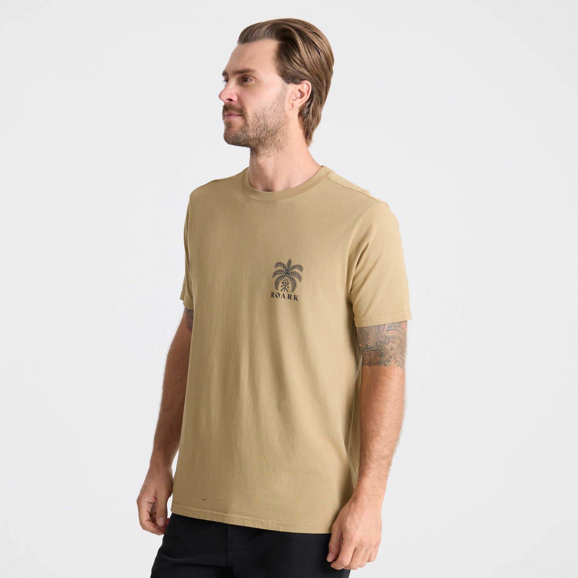 POLERA PREMIUM PALMA CHILENA KHAKI