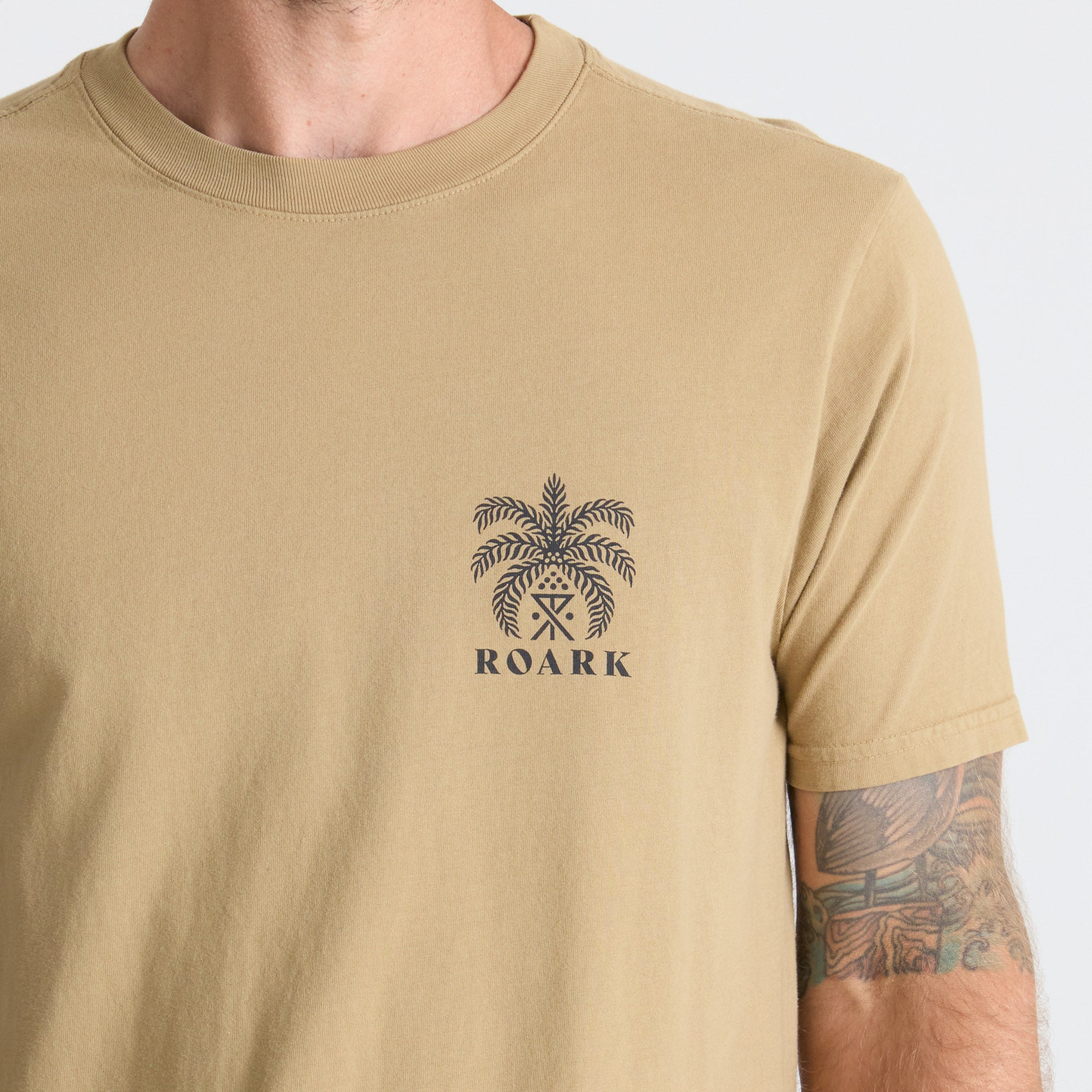 POLERA PREMIUM PALMA CHILENA KHAKI