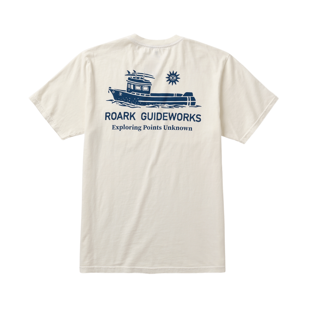 POLERA PREMIUM GUIDEWORKS POCKET OFF WHITE