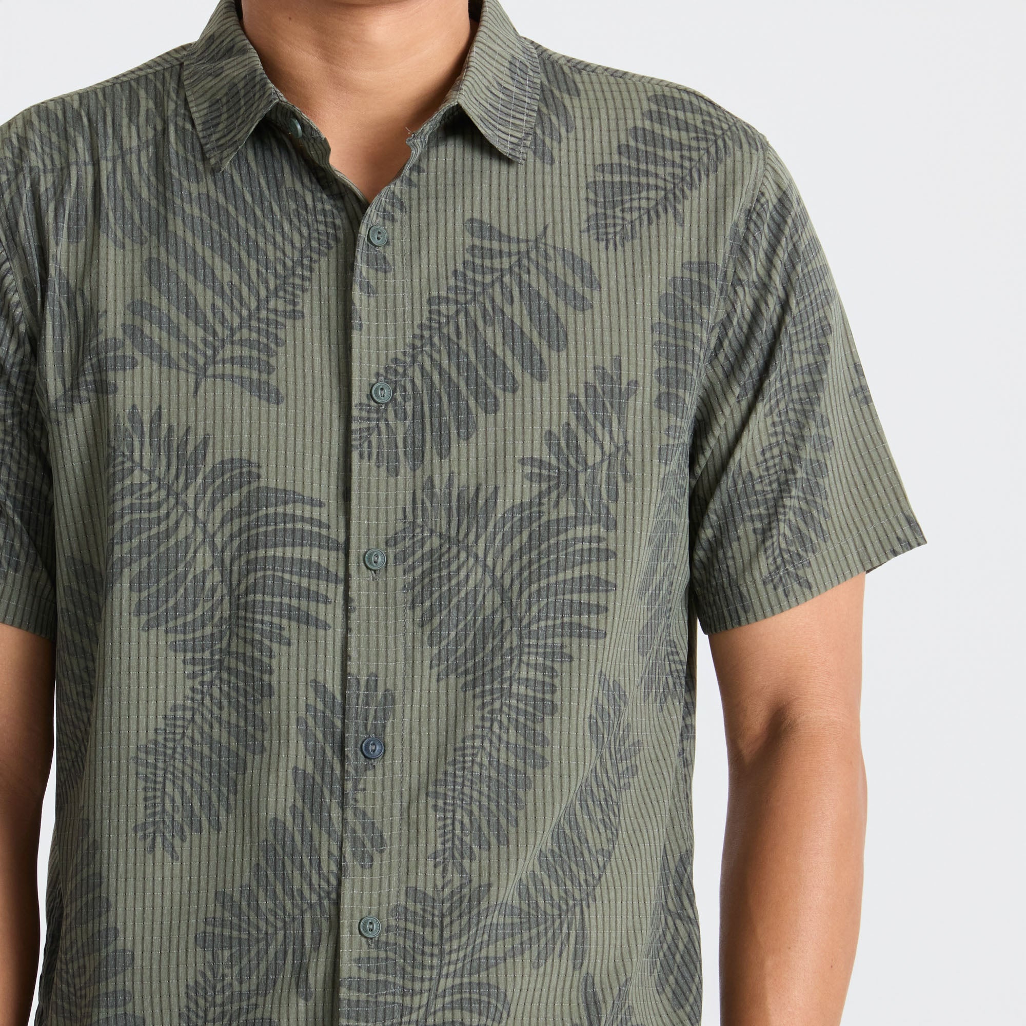 CAMISA BLESS UP MILITARY KELP