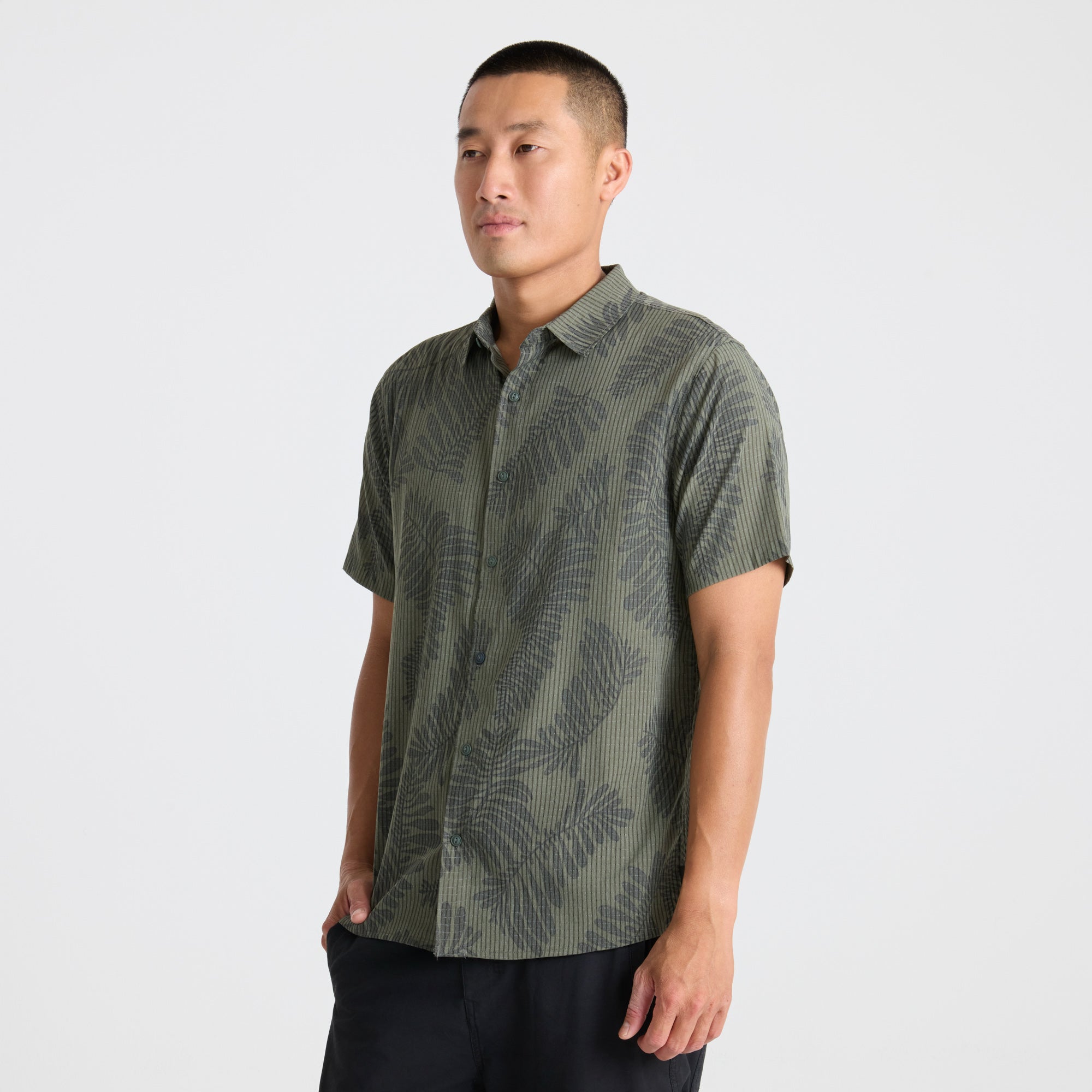 CAMISA BLESS UP MILITARY KELP