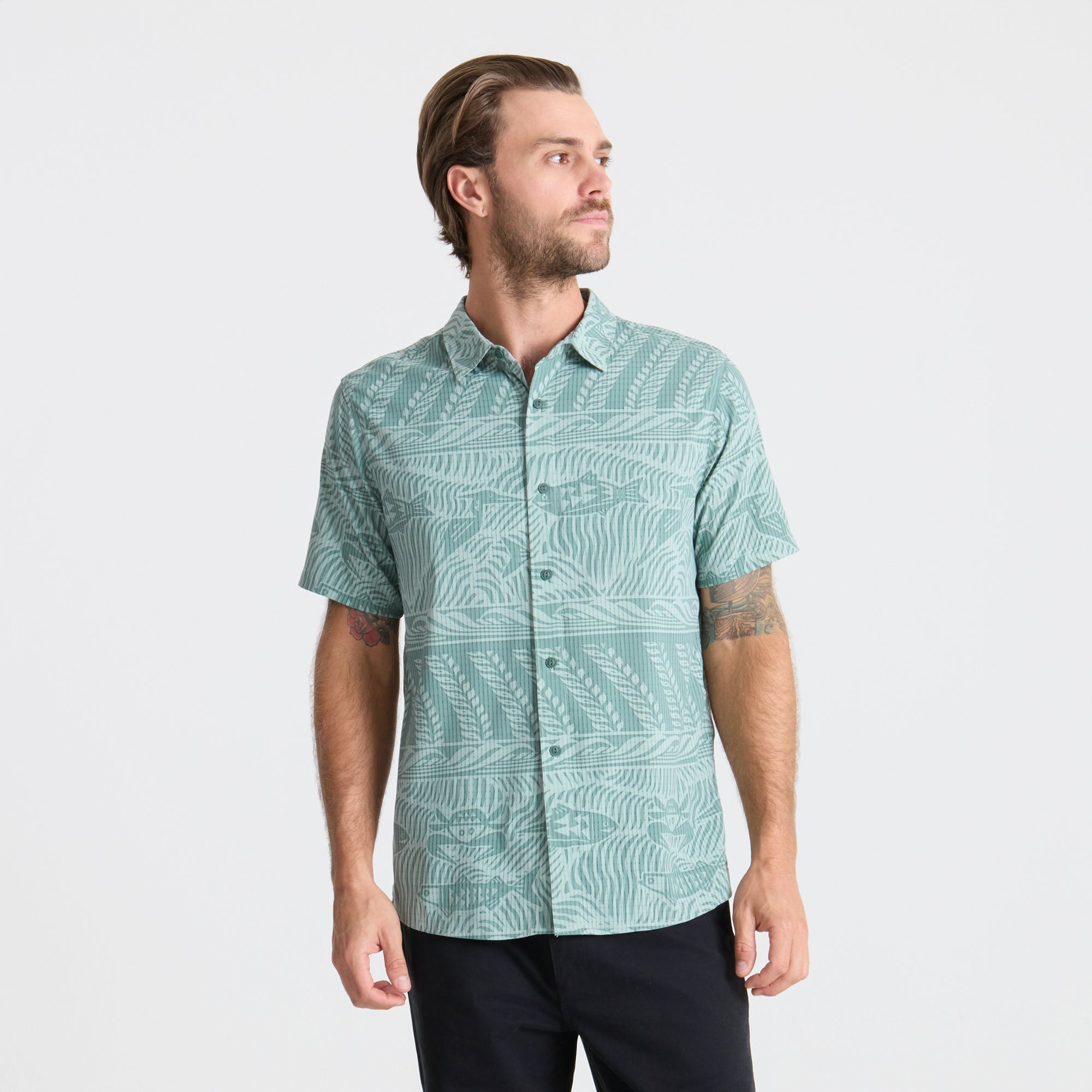 CAMISA BLESS UP SLATE GREEN