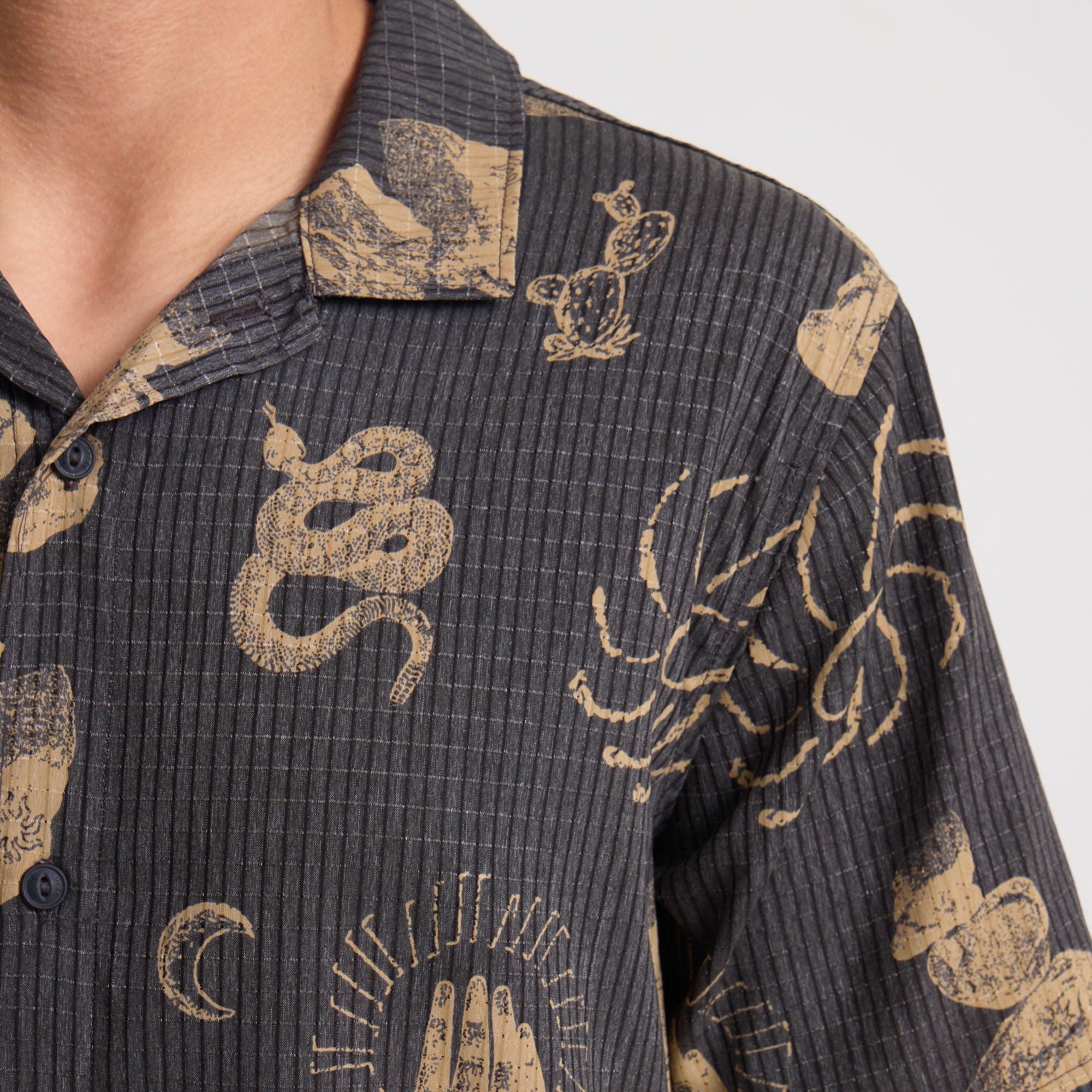 CAMISA BLESS UP TRAIL ONYX