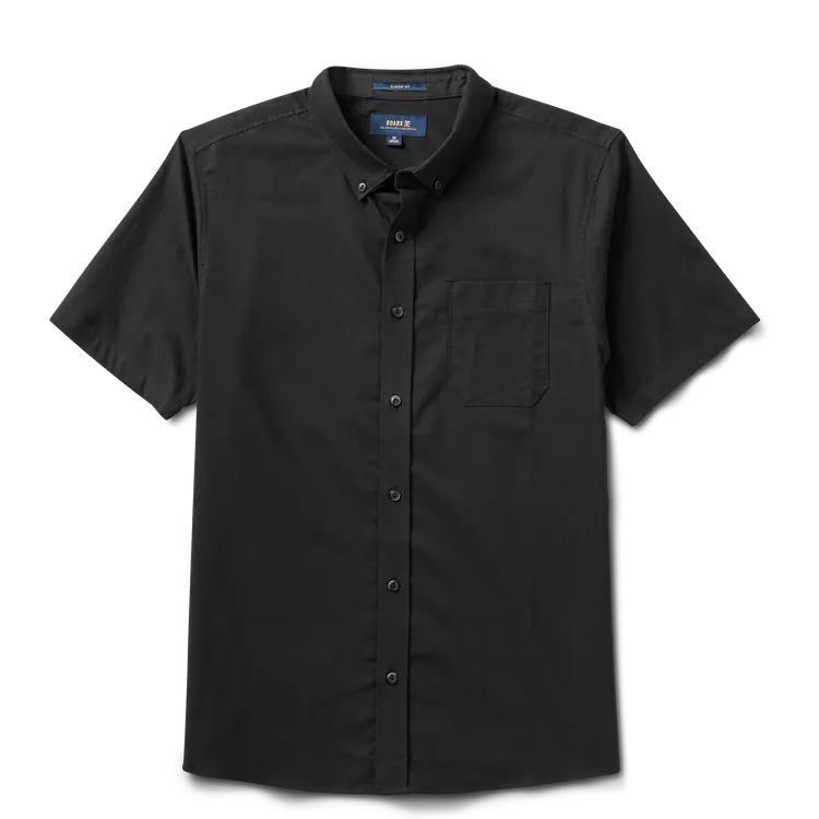 CAMISA SCHOLAR STRETCH MANGA CORTA BLACK