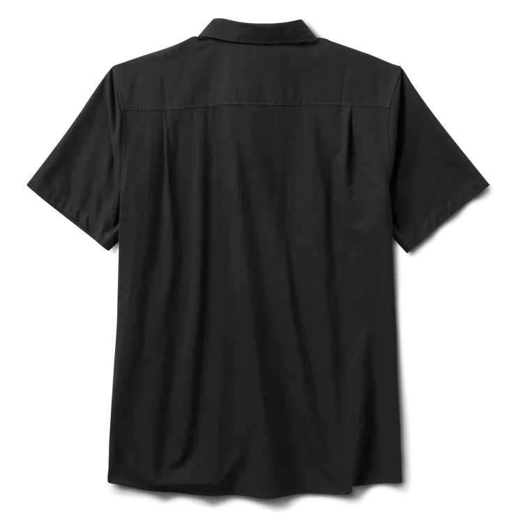 CAMISA SCHOLAR STRETCH MANGA CORTA BLACK