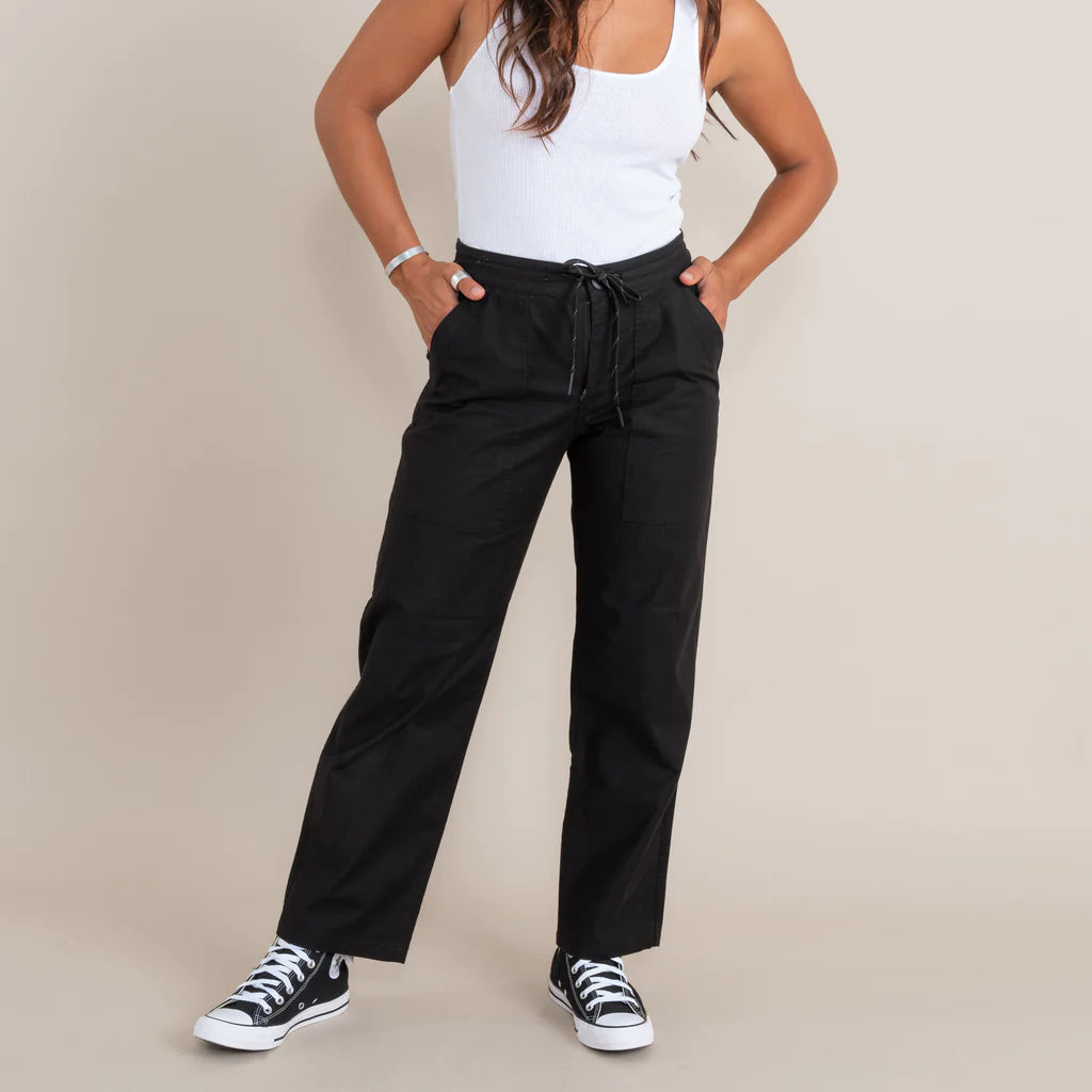 PANTALON LAYOVER BLACK