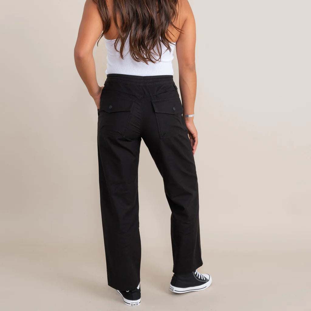 PANTALON LAYOVER BLACK