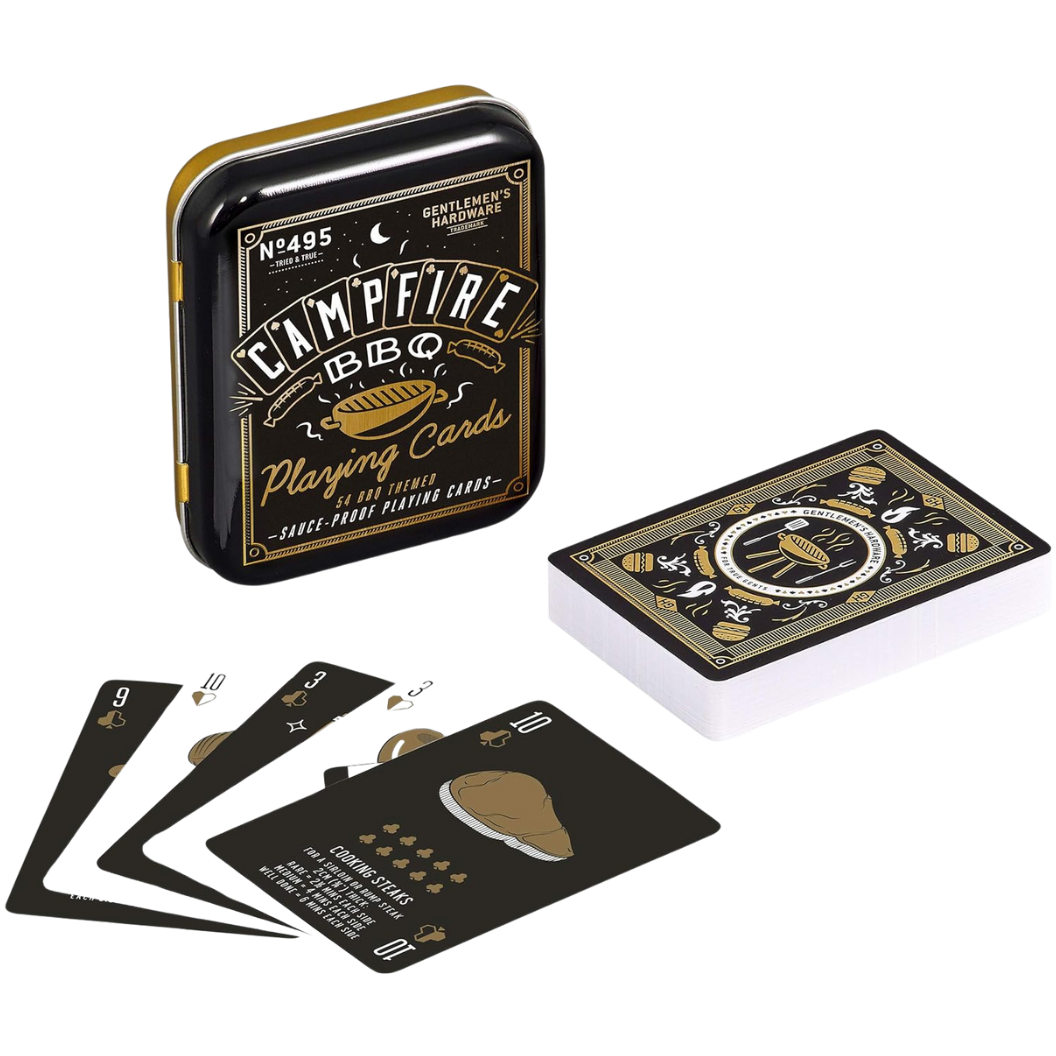 GENTLEMEN´S HARDWARE JUEGO DE CARTAS CAMPFIRE BBQ